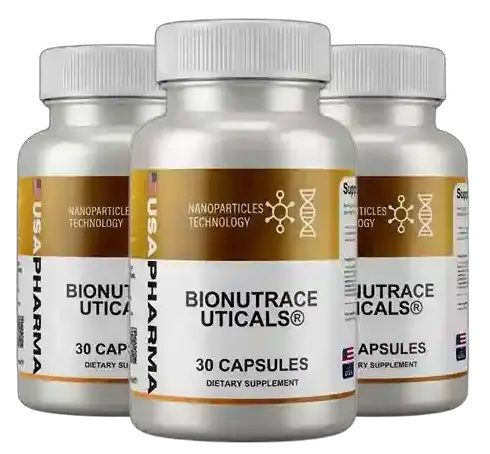 Bionutraceuticals blood sugar wellness supplement bottle